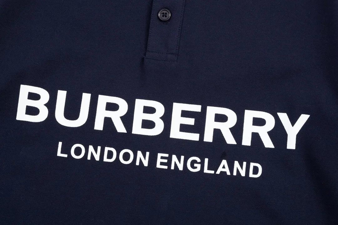 BURBERRY Classic Lo GO ， Retro Same Style Polo Versatile : Size：M-2XL